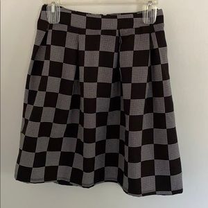 Forever 21 Plus Checkered Skirt